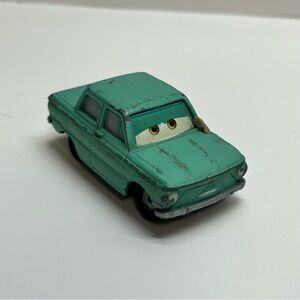 disney pixar cars petrov trunkov diecast car preowned loose teal 2011